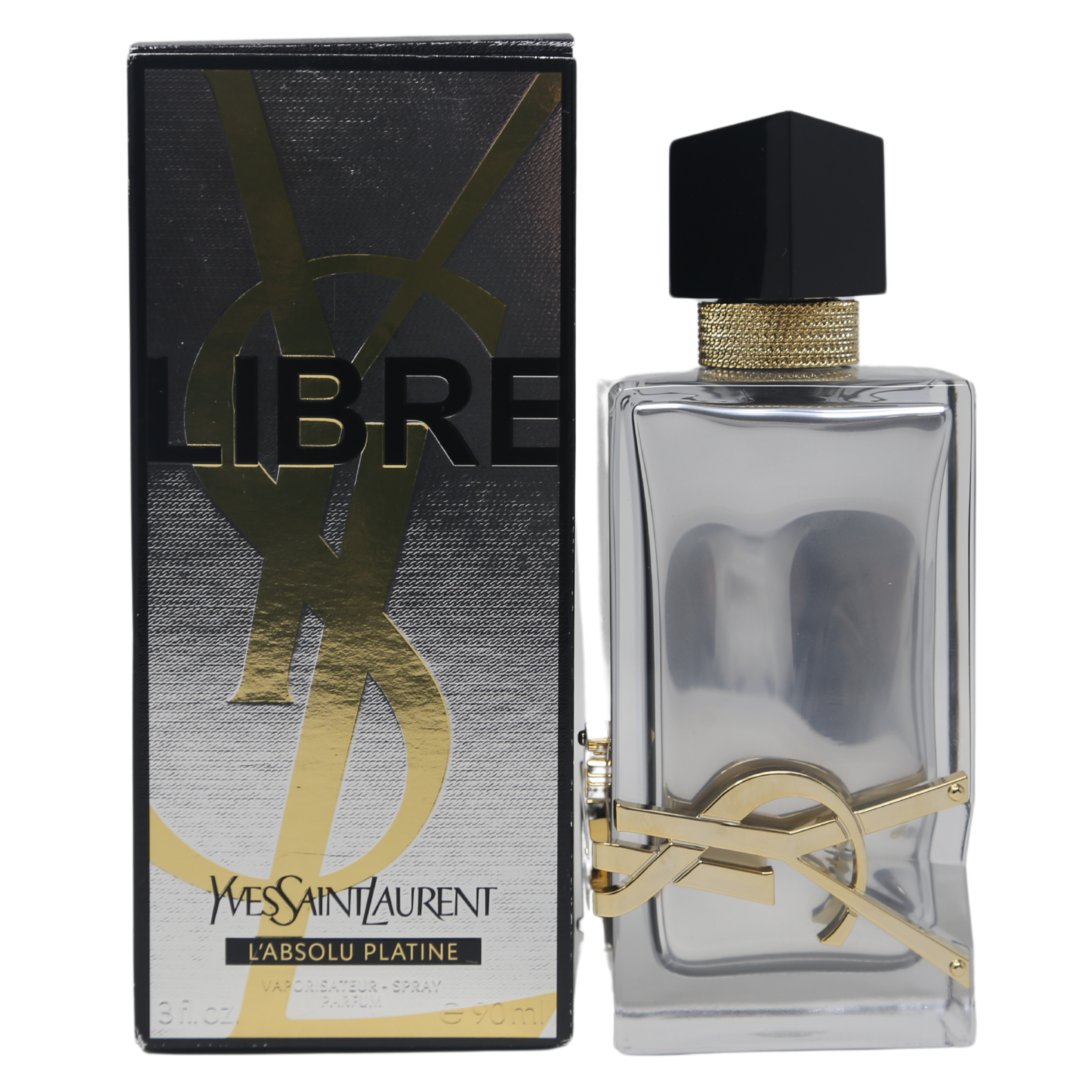 Yves Saint Laurent 香水 四角形ボトル Yves Saint Laurent 90ml Parfum- *EMPTY BOTTLE* With Original Box